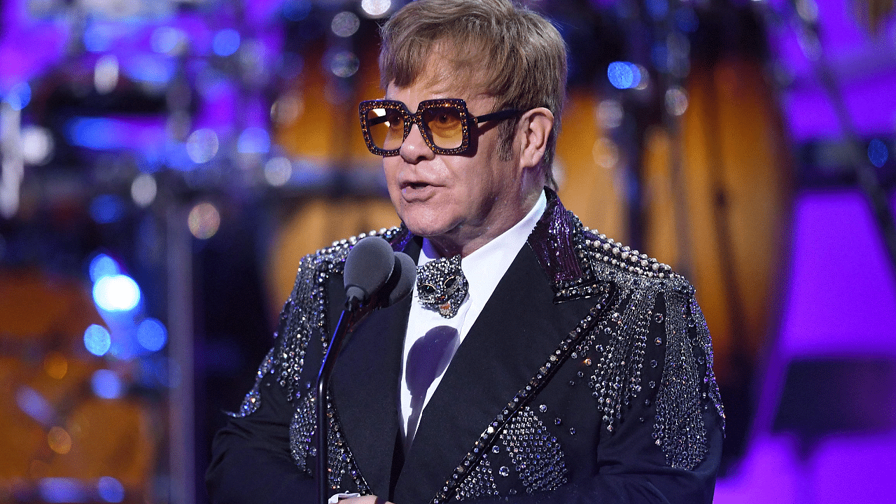 Elton John. Credit: AFP Photo