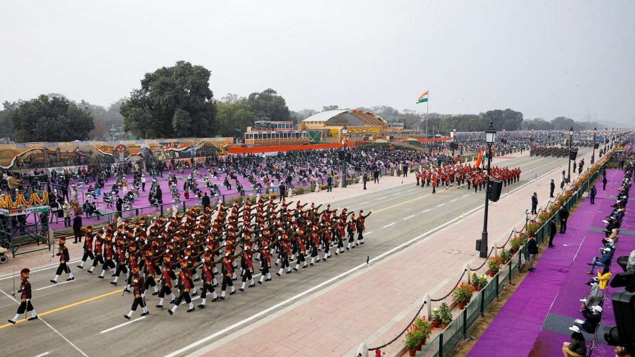 Republic Day parade in New Delhi. Credit: Reuters Photo