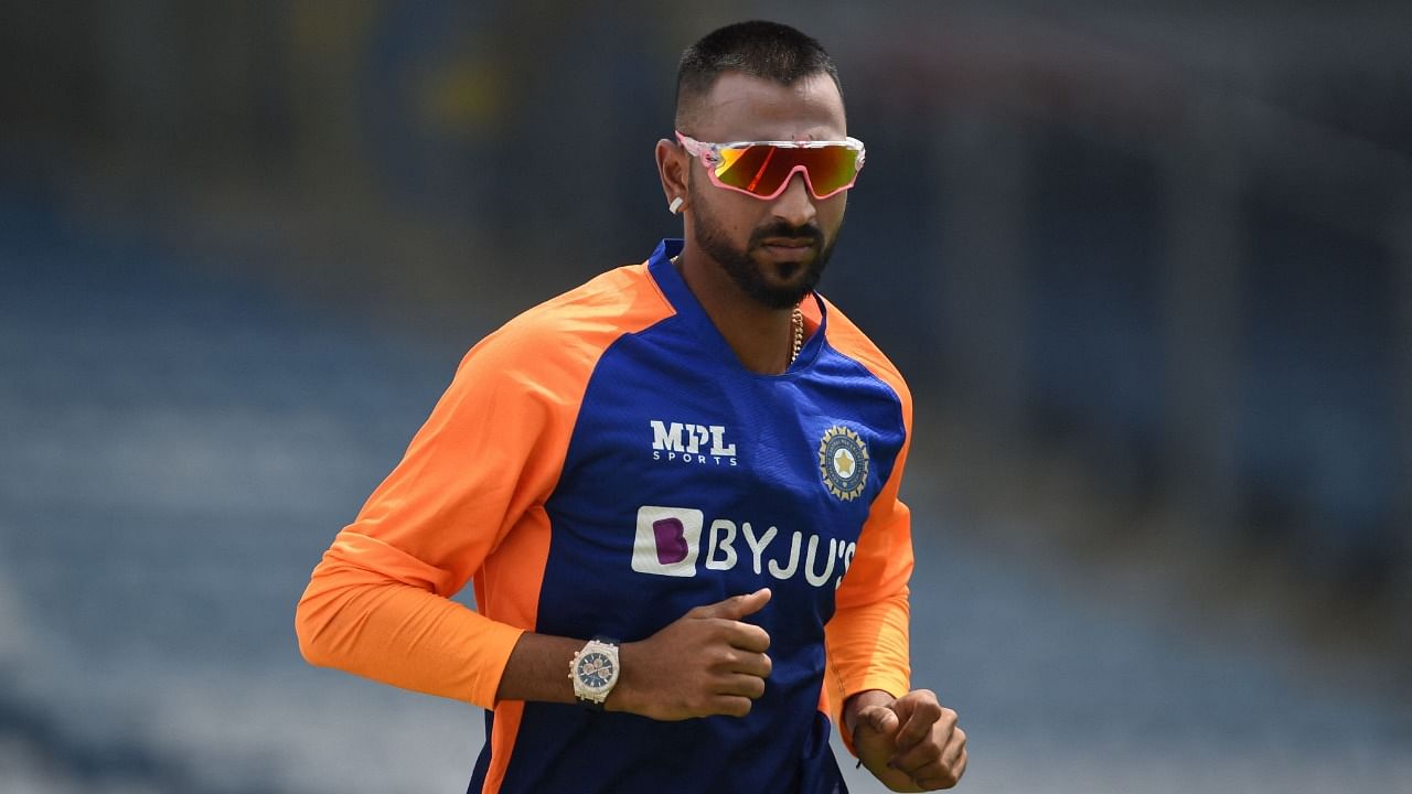 Krunal Pandya. Credit: PTI Photo