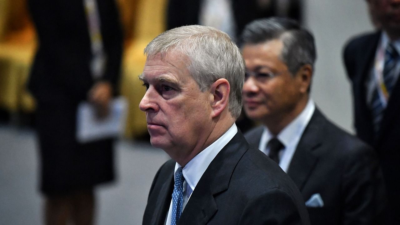 Britain's Prince Andrew. Credit: AFP File Photo