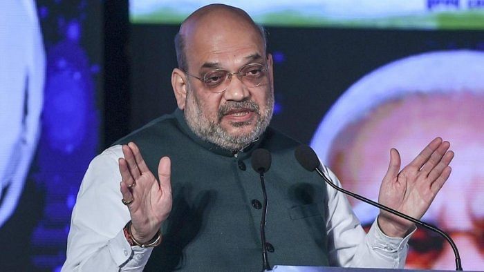 Union Minister of Home Affairs and Cooperation Amit Shah. Credit: PTI Photo