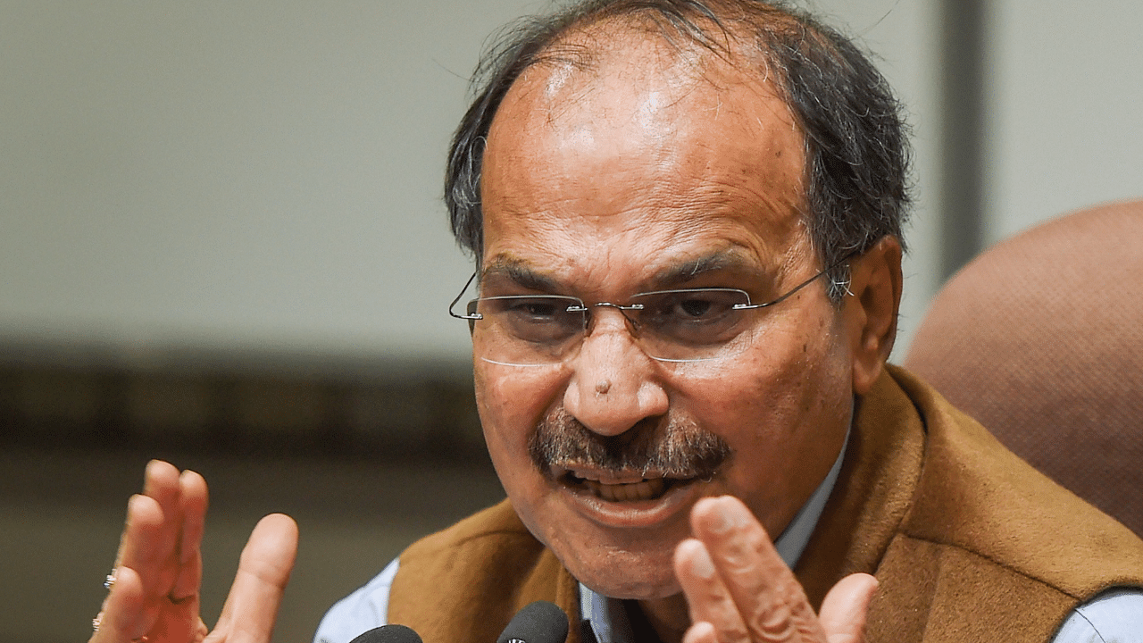 Senior Congress leader Adhir Ranjan Chowdhury. Credit: PTI Photo