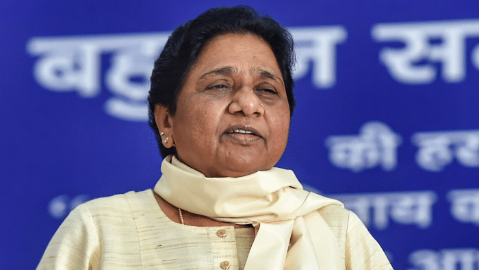 Bahujan Samaj Party chief Mayawati. Credit: PTI Photo