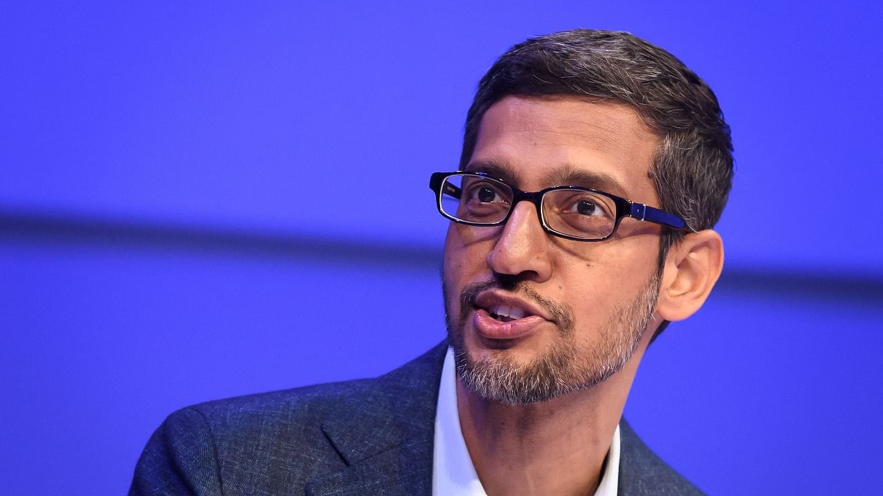 Google CEO Sundar Pichai. Credit: AFP file photo