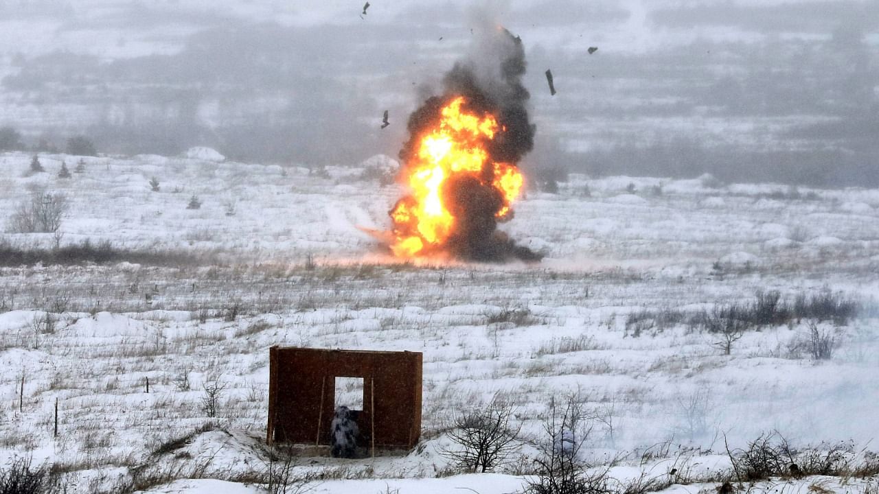 This month Britain, along with the United States and Baltic countries, agreed to send weapons, including anti-tank and anti-aircraft missiles, to Ukraine to bolster its defence capabilities amid fears of a Russian invasion. Credit: AFP Photo