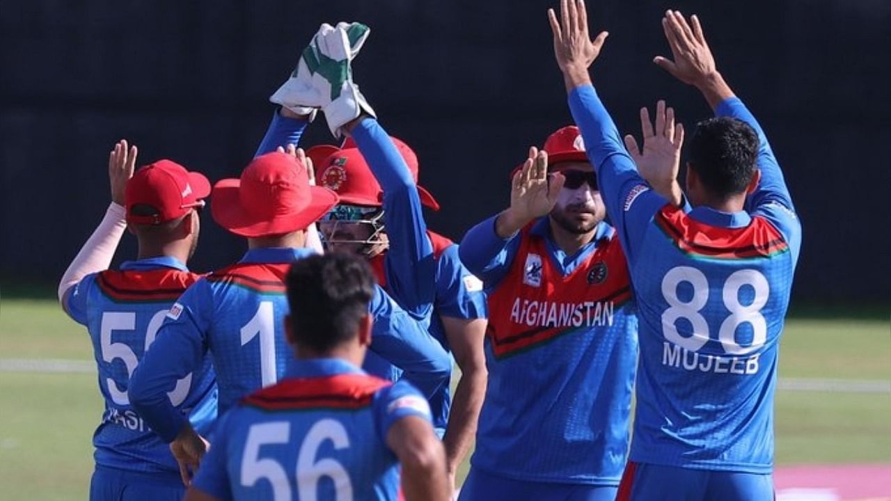 Afghanistan complete whitewash to grab crucial Cricket World Cup Super League points. Credit: IANS 