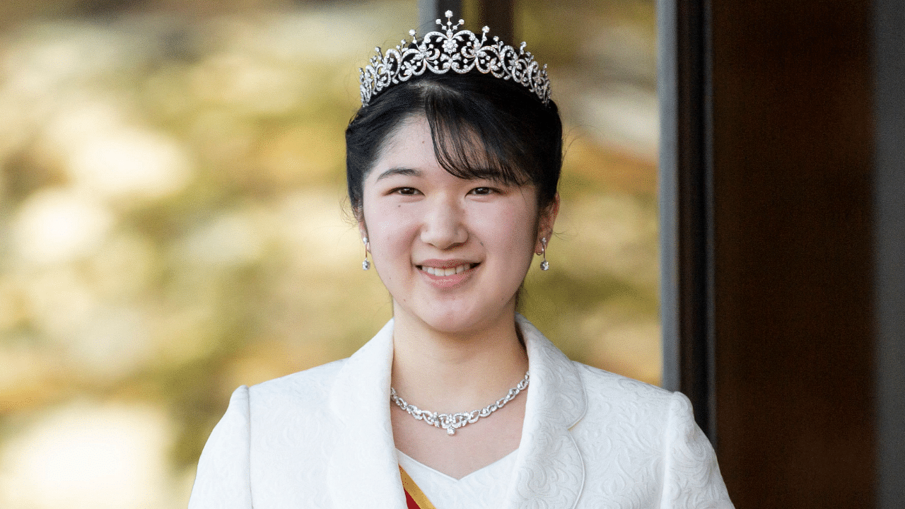 Princess Aiko, the only child of Japan’s Emperor Naruhito and Empress Masako. Credit: AFP Photo
