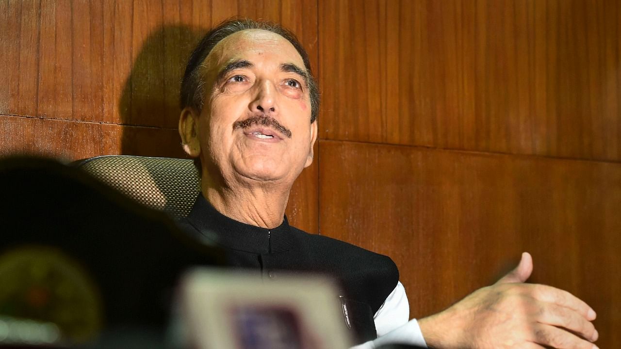 Congress leader Ghulam Nabi Azad. Credit: PTI File Photo