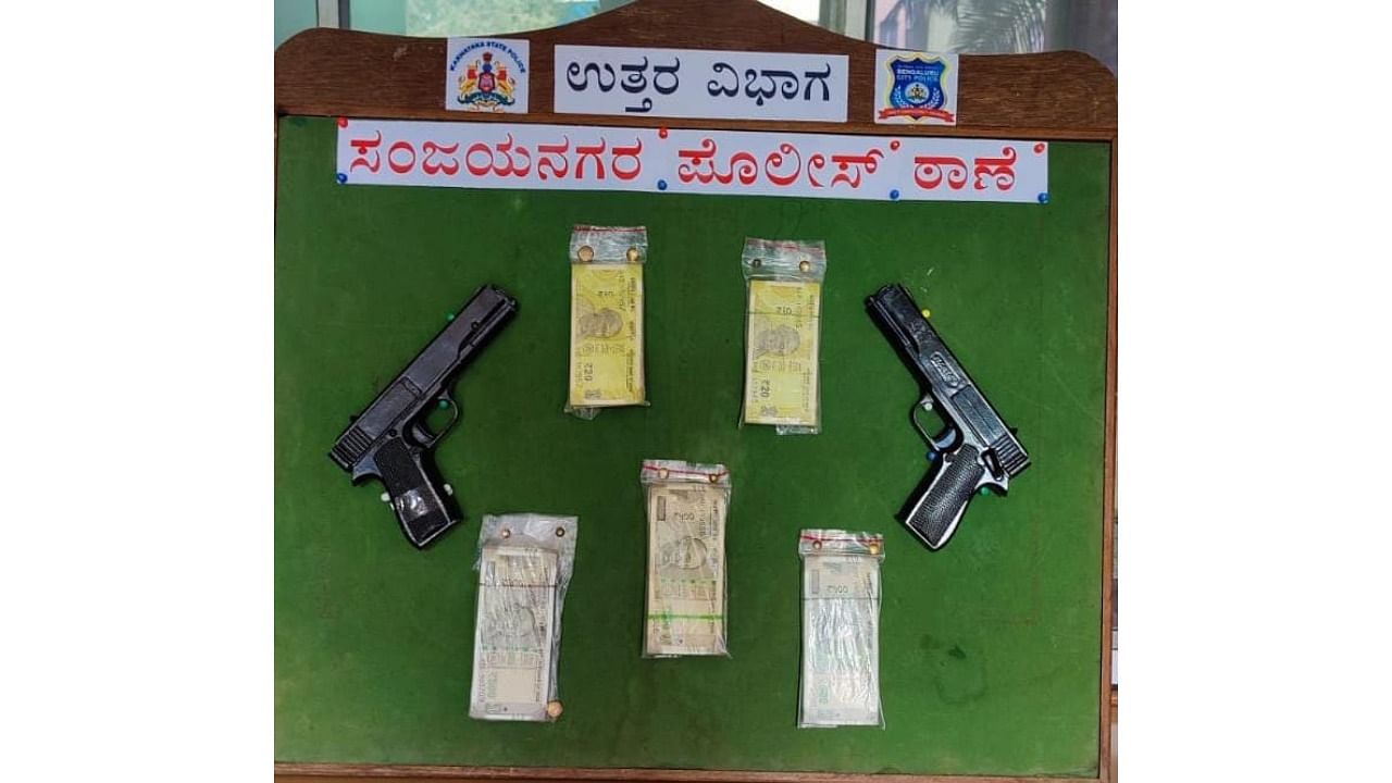 The accused took away Rs 3.5 lakh in cash and two air guns from a room. Credit: Special Arrangement