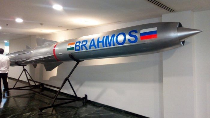 BrahMos supersonic cruise missile . Credit: DH File Photo