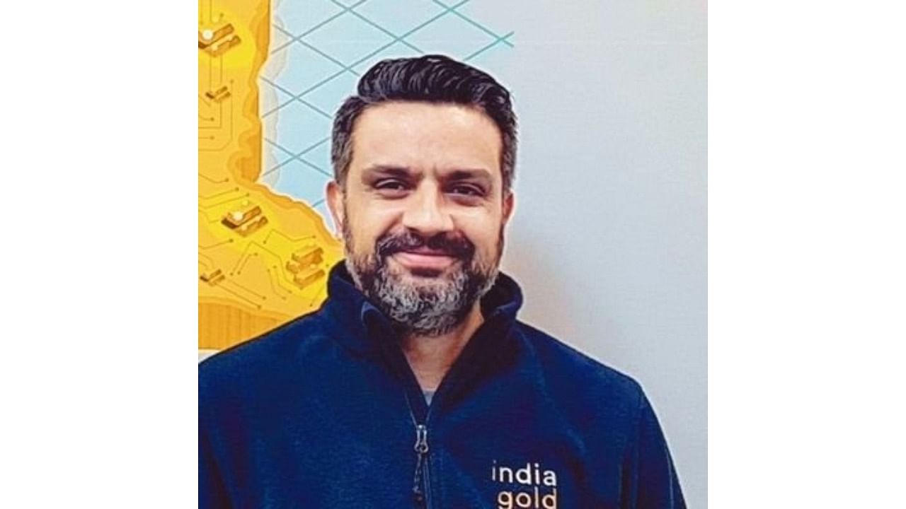 Nitin Misra, the co-founder of indiagold. Credit: indiagold