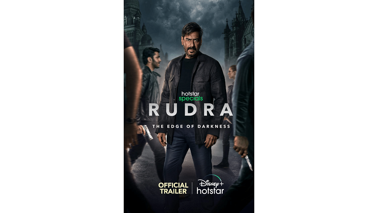 The official poster of 'Rudra'. Credit: PR Handout