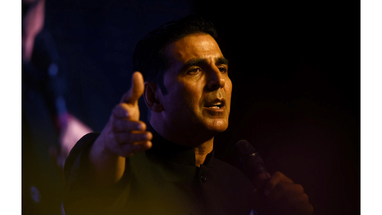 Actor Akshay Kumar. Credit: AFP Photo