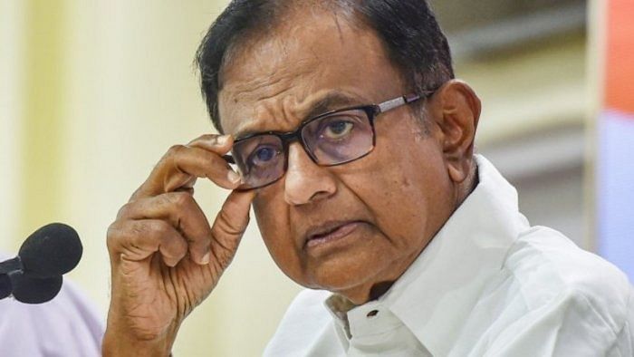 P Chidambaram. Credit: PTI File Photo