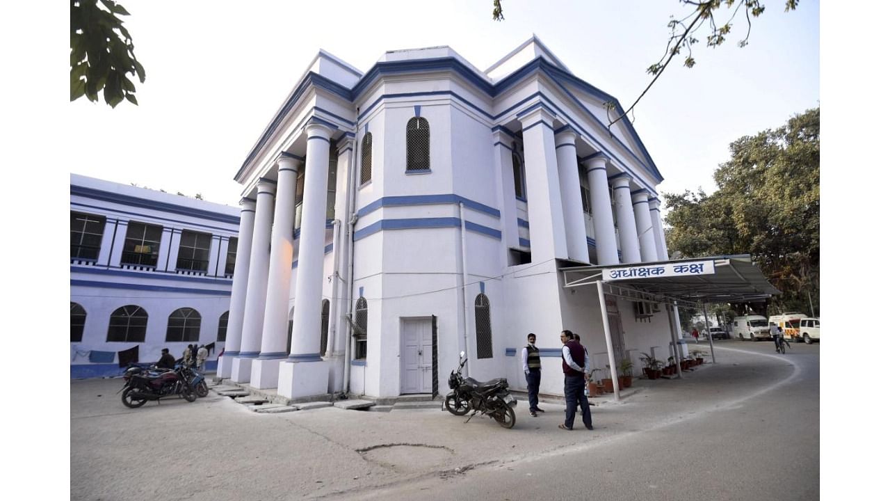 Bankipore General Hospital building of Patna Medical College and Hospital, popularly known as the PMCH, in Patna. Credit: PTI Photo