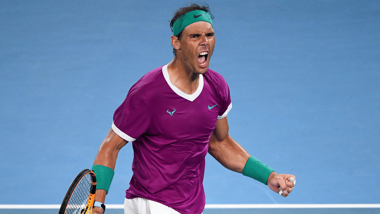 Spain's Rafael Nadal. Credit: AFP Photo