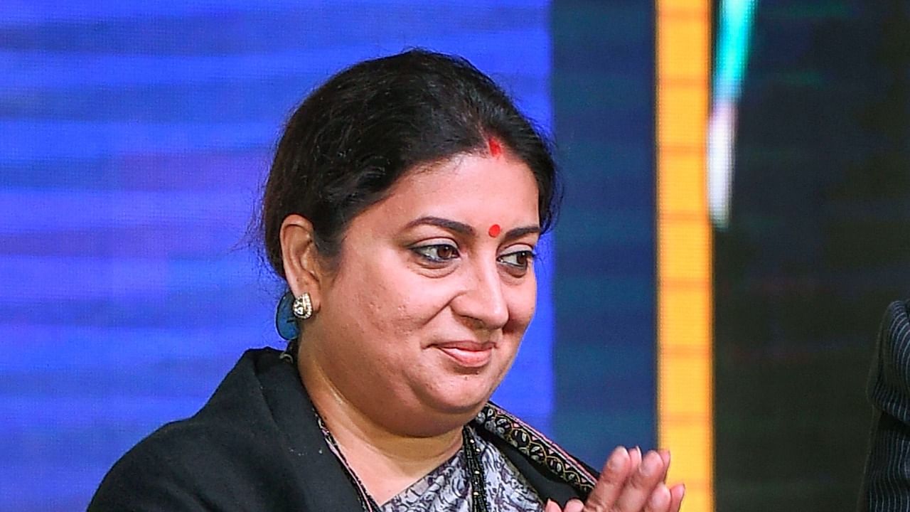 Smriti Irani. Credit: PTI file photo