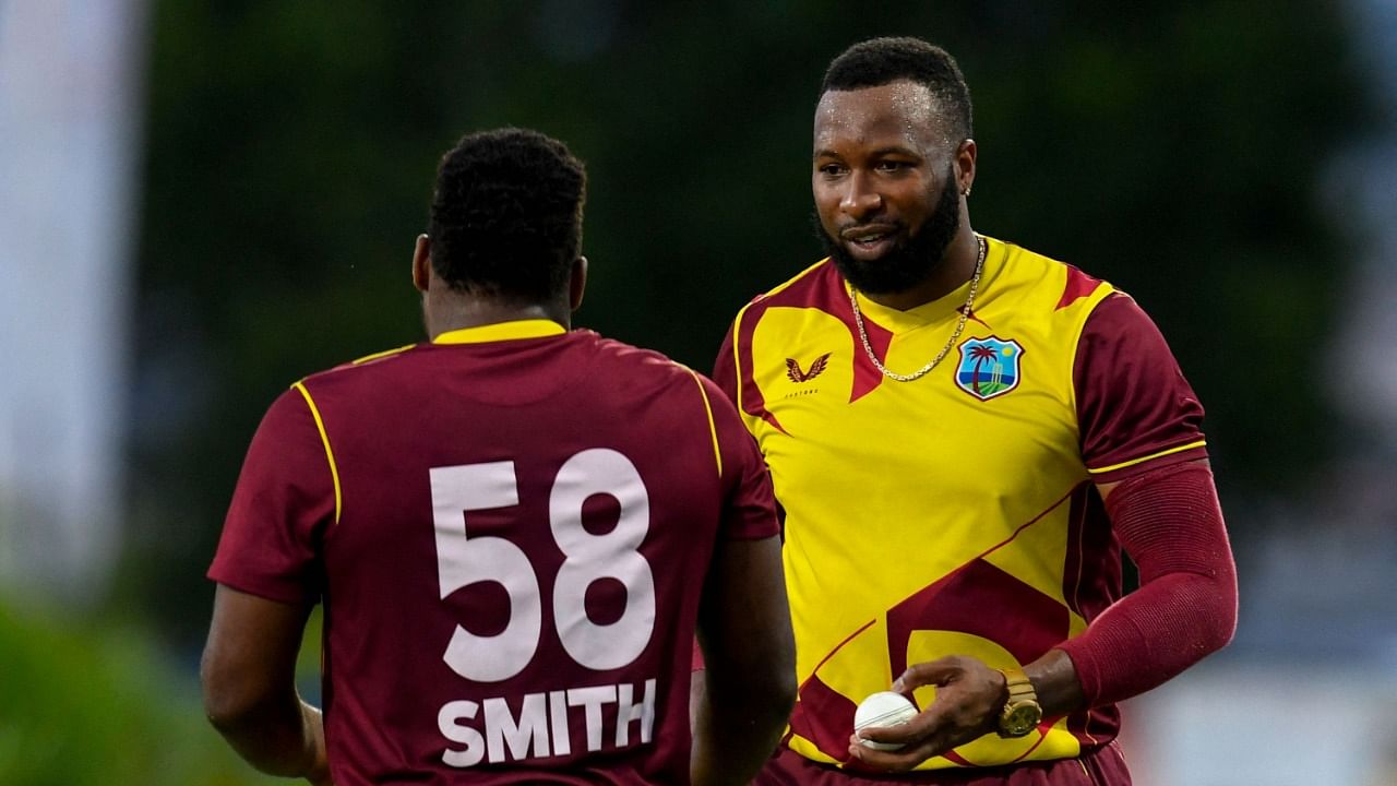 West Indies T20 and ODI skipper Kieron Pollard. Credit AFP Photo