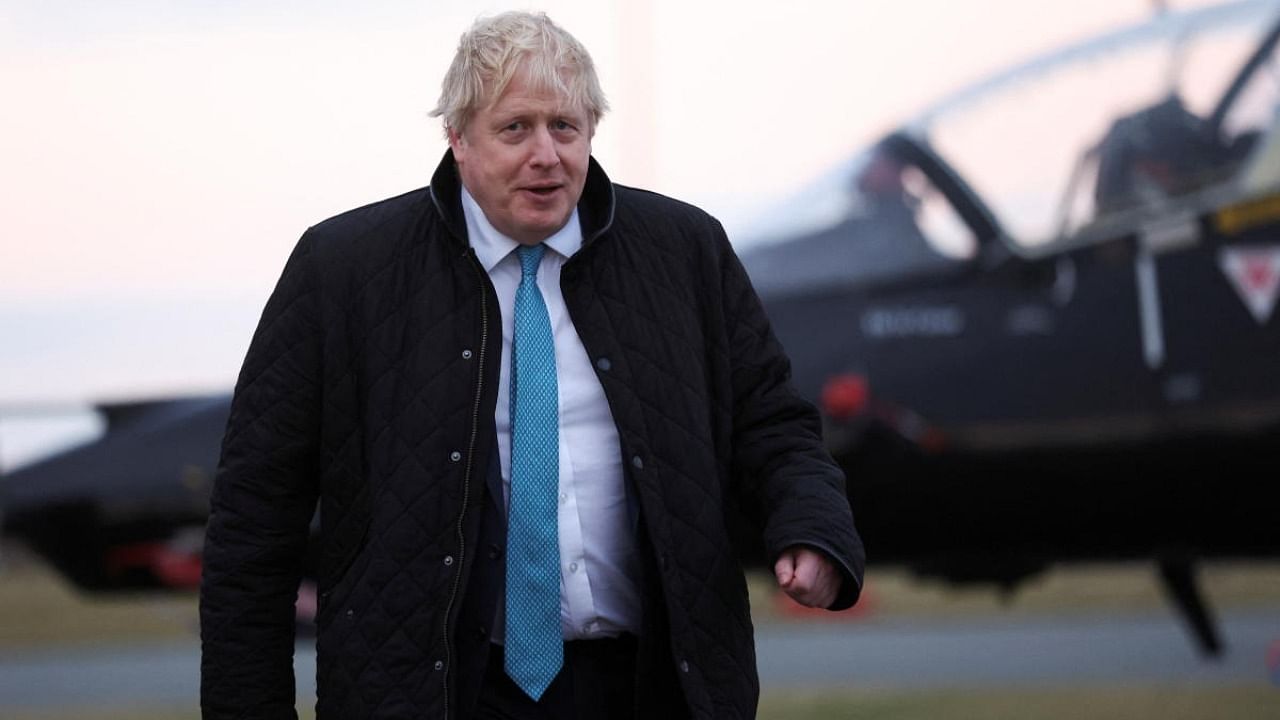 British PM Boris Johnson. Credit: Reuters Photo