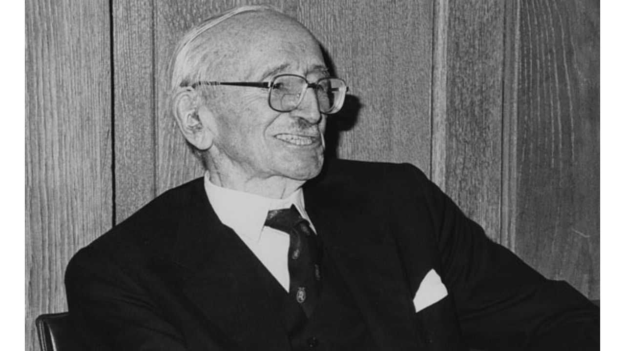 Nobel Prize-winning economist Friedrich Hayek. Credit: Wikimedia Commons