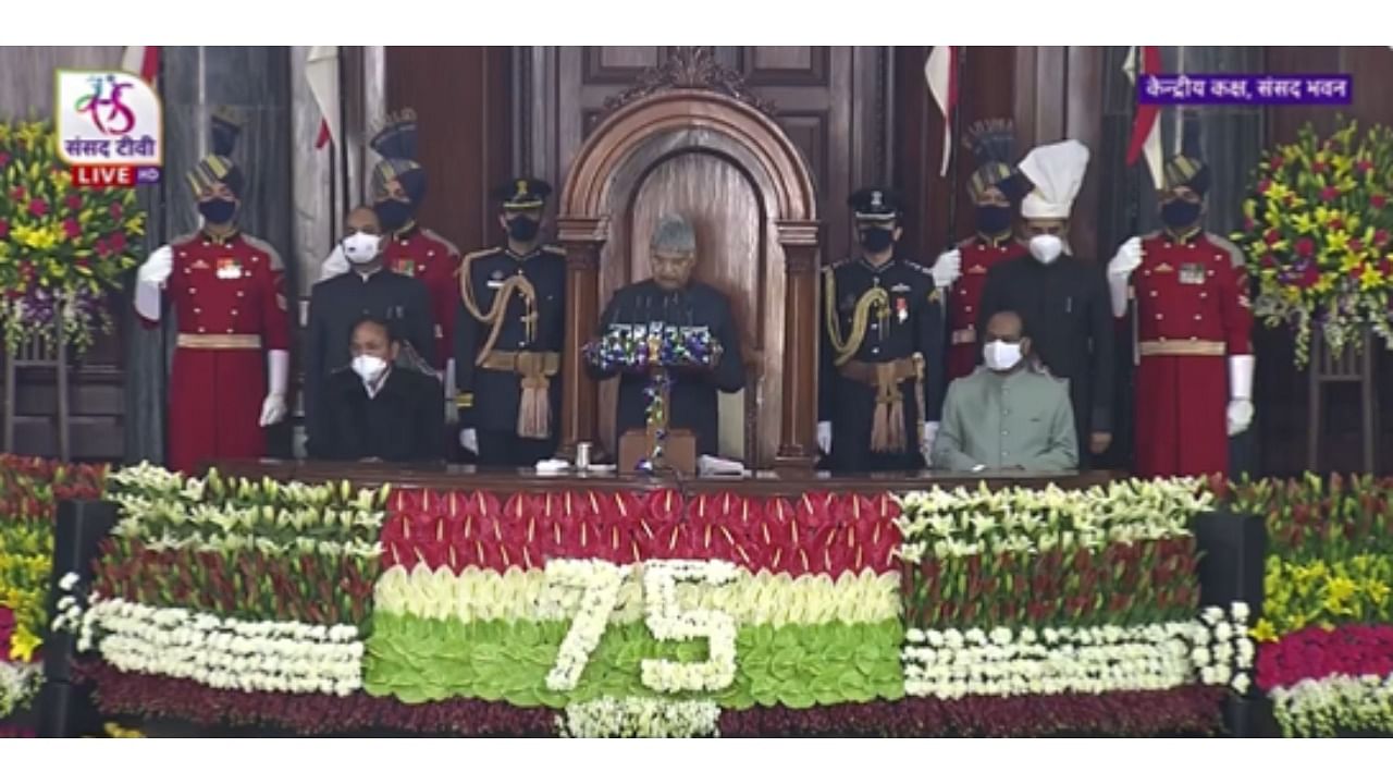 President Ram Nath Kovind. Credit: Twitter/@rashtrapatibhvn
