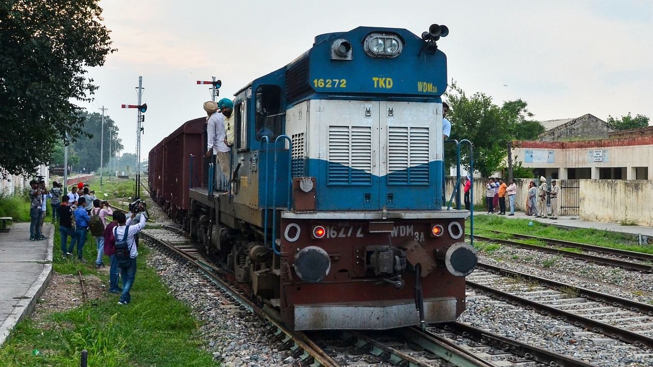 The plan envisages the creation of a future-ready railway system that is able to not only meet the passenger demand but also increase the modal share of railways in freight to 40-45 per cent from the present level of 26-27 per cent. Credit: PTI File Photo