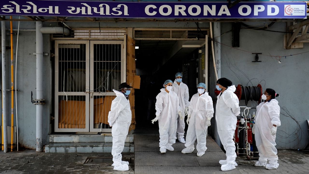 The overwhelming context of the Union Budget 2022 is, of course, the Covid-19 pandemic. Credit: Reuters File Photo
