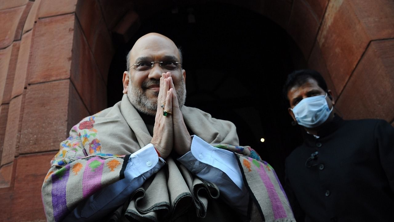 Union Home Minister Amit Shah. Credit: IANS