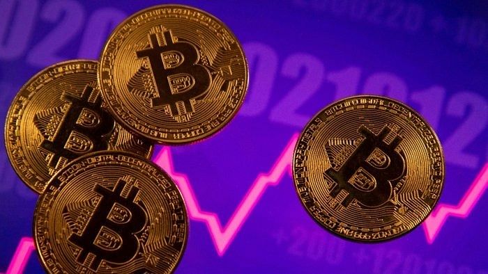 Bitcoin's share of the $1.68 trillion crypto market has risen to about 42%, from 39% two weeks ago. Credit: Reuters Photo