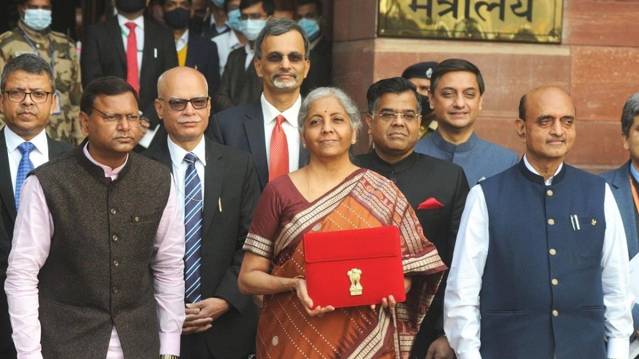  Finance Minister Nirmala Sitharaman. Credit: IANS Photo