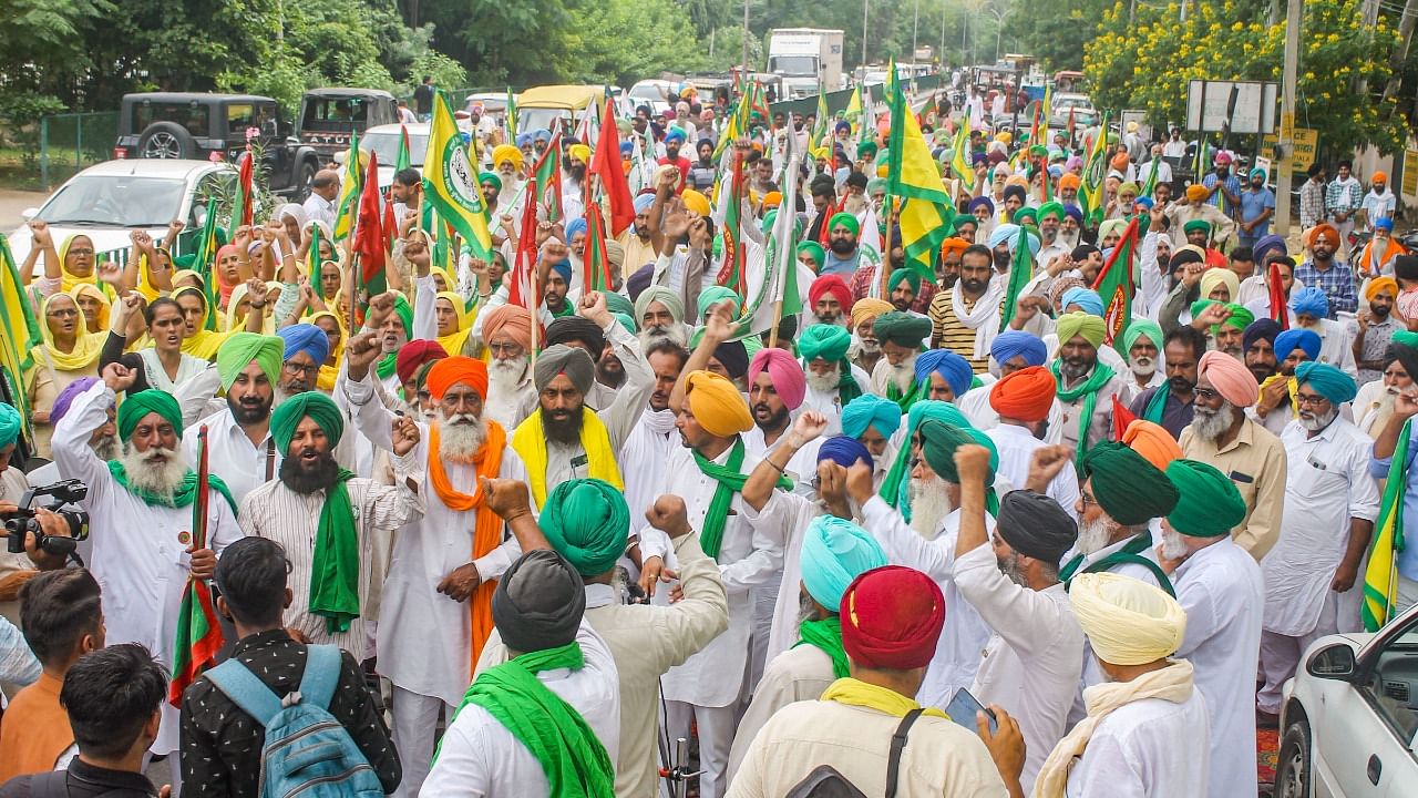 Farmers constitute the bulk of the population in Lakhimpur Kheri district located in the Terai belt. Credit: PTI File Photo