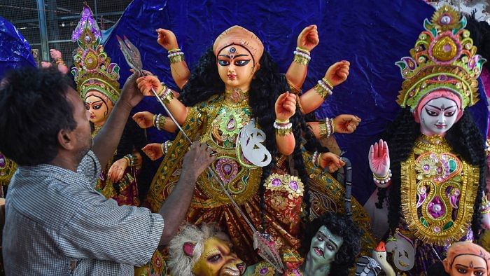Women will blow conch shells and observe rituals, and people can offer prayers in their own way in accordance with their personal beliefs. Credit: PTI File Photo
