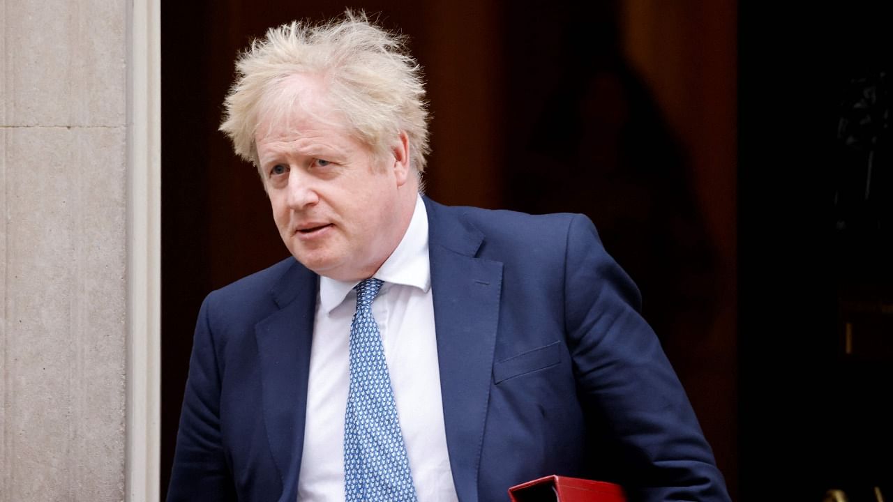 UK Prime Minister Boris Johnson. Credit: AFP Photo