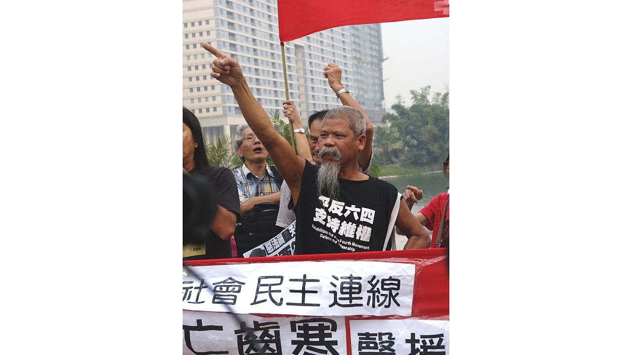 Veteran Hong Kong activist Koo Sze-yiu. Credit: Wikimedia Commons Photo