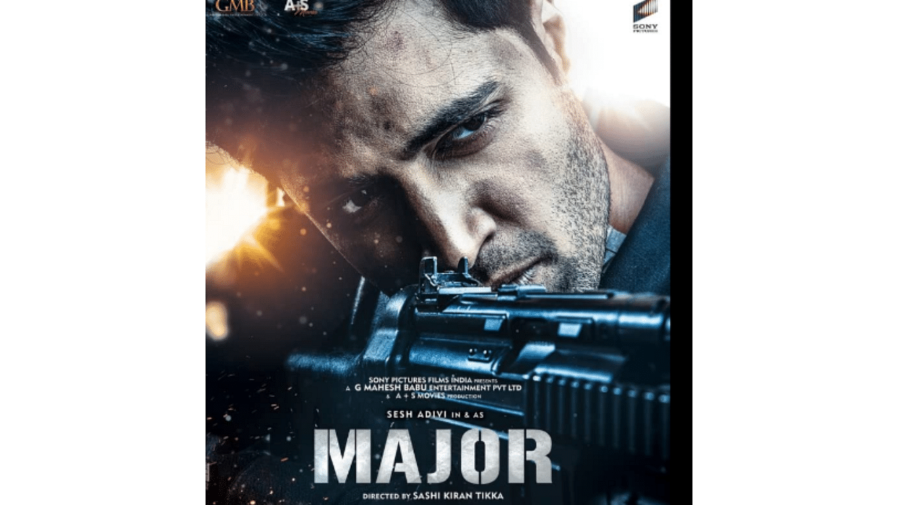 The official poster of 'Major'. Credit: IMDb