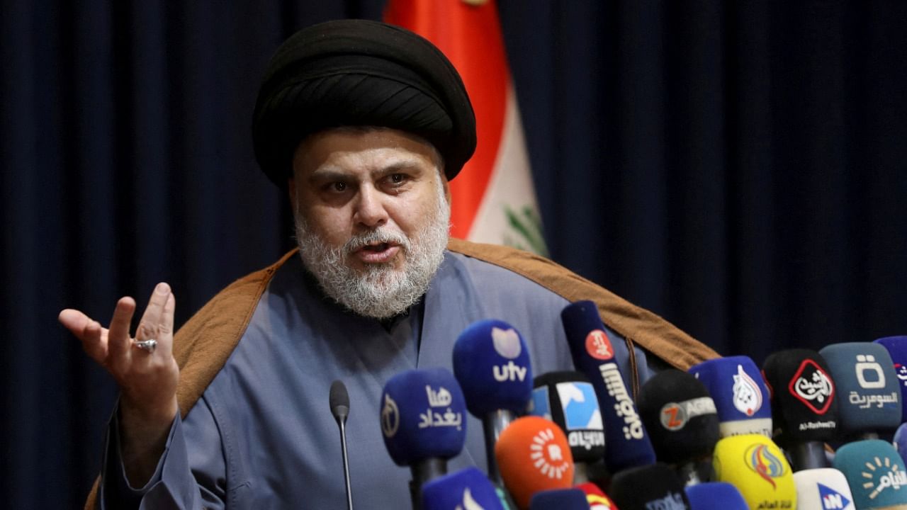 Leader of the Sadrist Movement Muqtada al-Sadr. Credit: Reuters Photo
