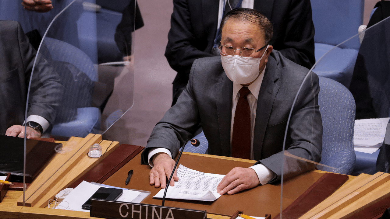 Chinese Ambassador to the United Nations Zhang Jun. Credit: Reuters Photo