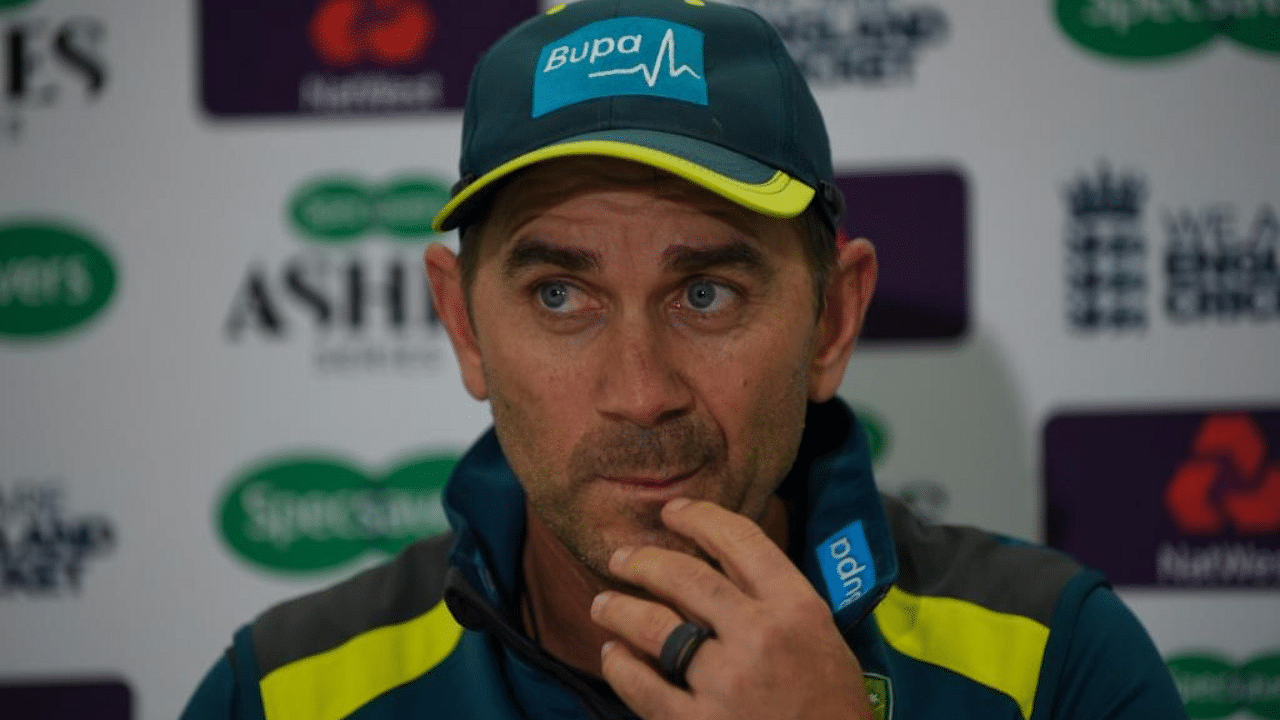 Australia's cricket coach Justin Langer. Credit: AFP Photo