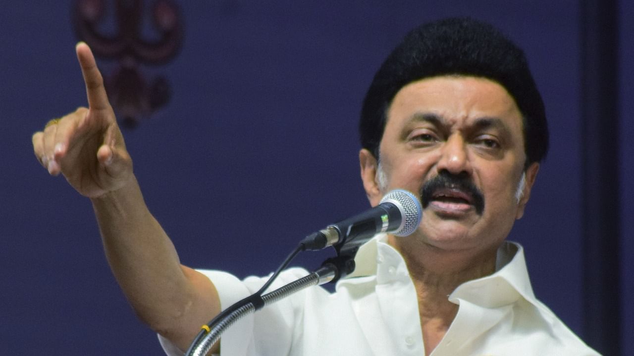 Tamil Nadu CM M K Stalin. Credit: PTI File Photo