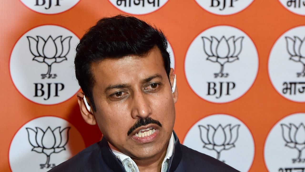 Rajyavardhan Singh Rathore. Credit: PTI file photo