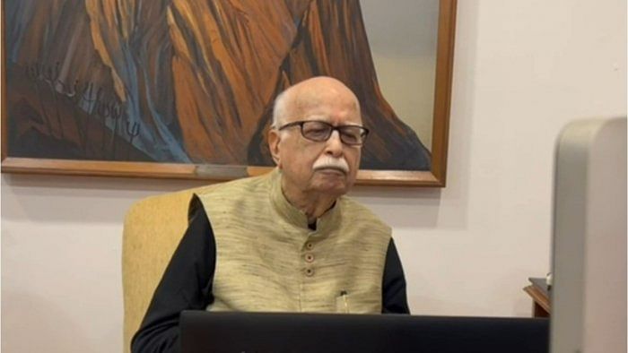 L K Advani. Credit: IANS File Photo