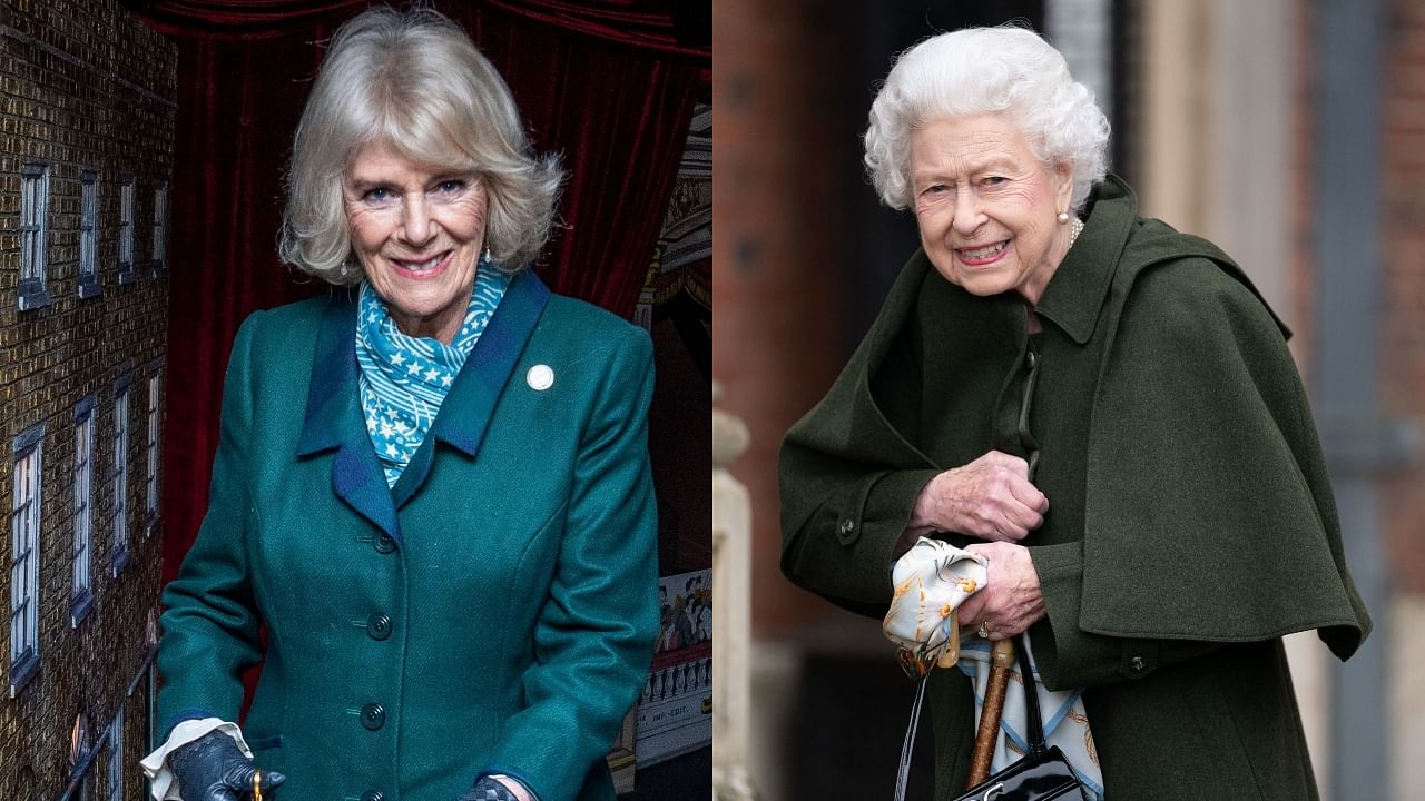Camilla, the wife of Prince Charles and Queen Elizabeth II. Credit: AFP Photos