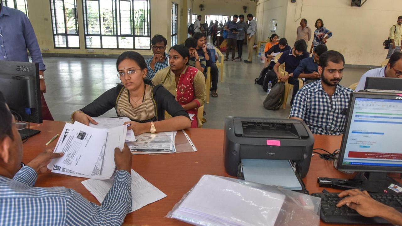 Legal battles over reservations in medical colleges are not new in India. Credit: DH File Photo