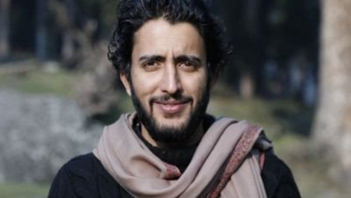 Fahad Shah, the editor of Kashmir Walla news portal. Credit: Twitter/ @pzfahad