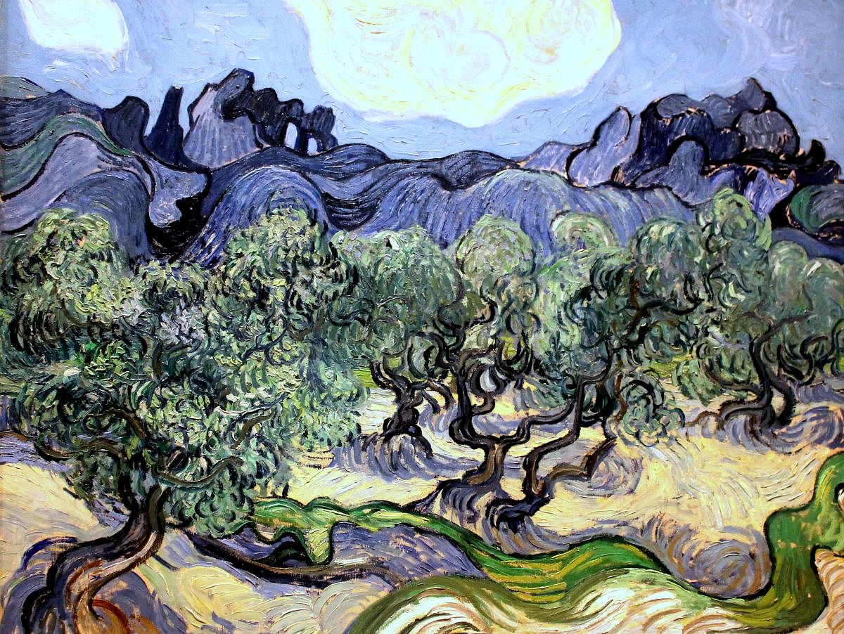 It is important to buy art from credible sources. (Vincent Van Gogh’s ‘The Olive Tree’  pic courtesy, Wikimedia Commons)