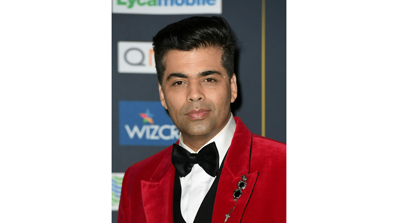 Filmmaker Karan Johar. Credit: AFP Photo