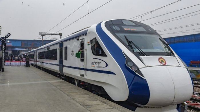 Presently there are only two Vande Bharat trains that are running -- Delhi to Varanasi and Delhi to Katra. Credit: PTI Photo