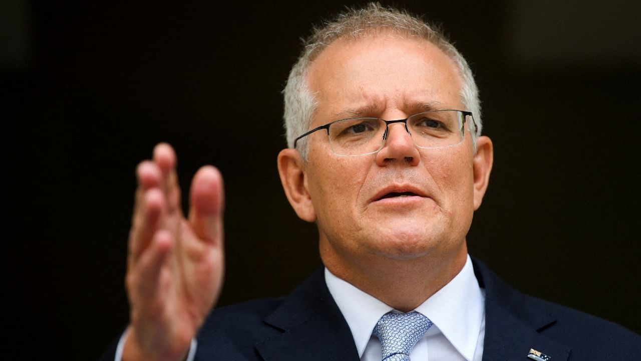 Australian Prime Minister Scott Morrison. Credit: Reuters File Photo