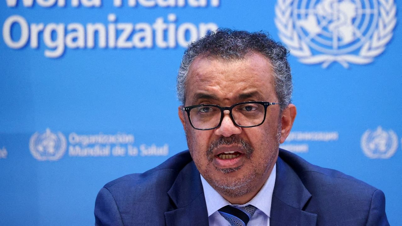 Tedros said that so far, 42 per cent of Commonwealth citizens had been fully vaccinated -- but only 23 per cent across its African member states. Credit: Reuters Photo