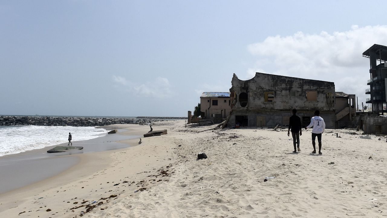 As much as 74 per cent of the world’s population live within 50 kilometres of the coast, and humans put pressure on coastal environments in myriad ways. Credit: AFP Photo